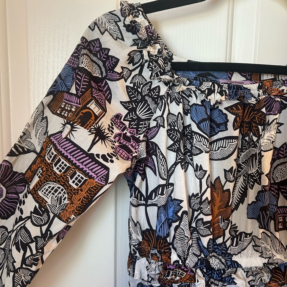 Scotch & Soda Tiger Prawn Girl’s Floral Dress - Picture 2 of 10